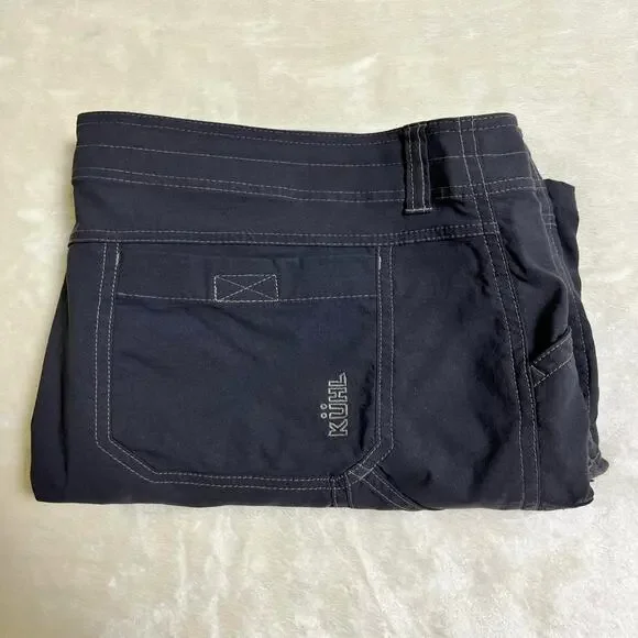 Kuhl Renegade Short Pants Men's 40 Performance Cargo Tech Dark Gray Gorp Outdoor - Picture 9 of 9